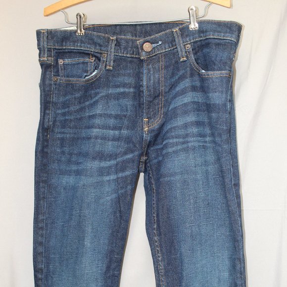Hollister Other - Hollister Mens Slim Straight Jeans Size 33X32